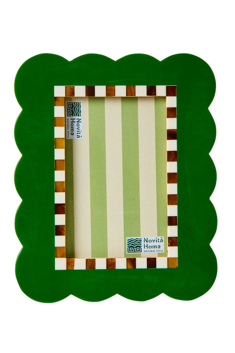 ALAVIDA - PORTA FOTO ONDA VERDE