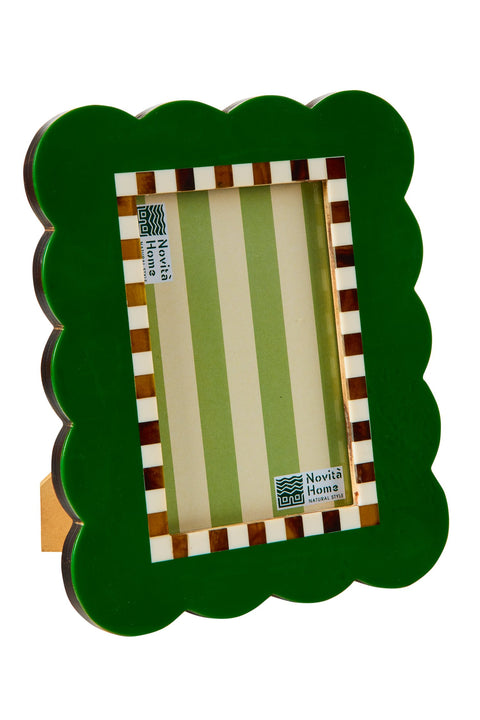 ALAVIDA - PORTA FOTO ONDA VERDE