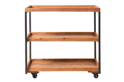 CARRELLO 3 RIPIANI CON RUOTE