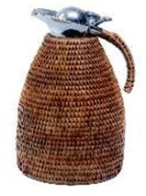 MYANMAR - THERMOS 1,5 LT. RATTAN MARRONE
