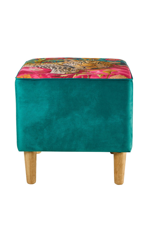 MALINDI – POUF QUADRATO TIGRE