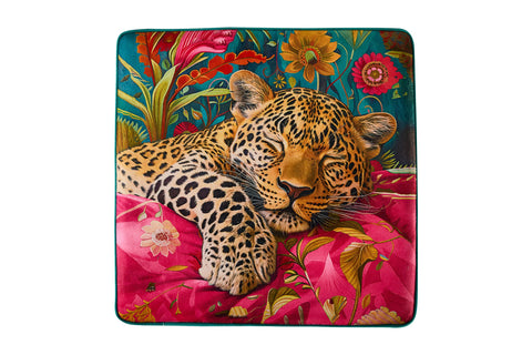 MALINDI – POUF QUADRATO TIGRE