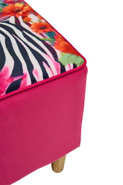 MALINDI – POUF QUADRATO ZEBRA