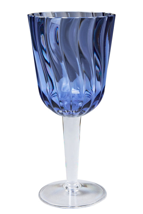 FORMENTERA - CALICI SET 1/6 BLU IN METACRILATO