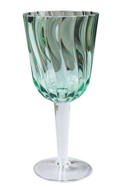 FORMENTERA - CALICI SET 1/6 VERDI IN METACRILATO