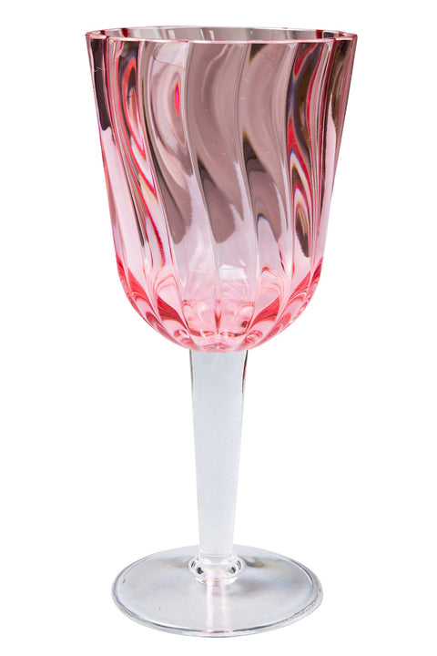 FORMENTERA - CALICI SET 1/6 ROSA IN METACRILATO