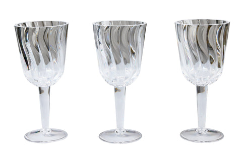 FORMENTERA - CALICI SET 1/6 TRASPARENTI IN METACRILATO