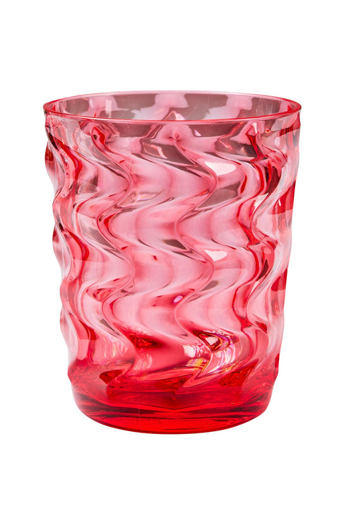 IBIZA - BICCHIERI SET 1/6 ROSA IN METACRILATO