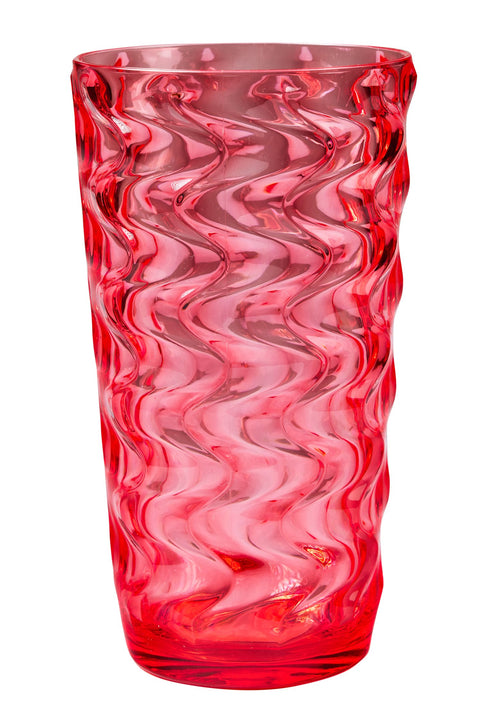 IBIZA - BICCHIERI BIBITA SET 1/6 ROSA IN METACRILATO