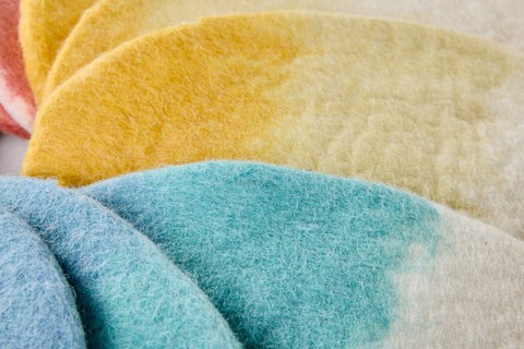 MOMO - SOTTOPENTOLA OVALE SET 1/12 FELTRO CON DISPLAY