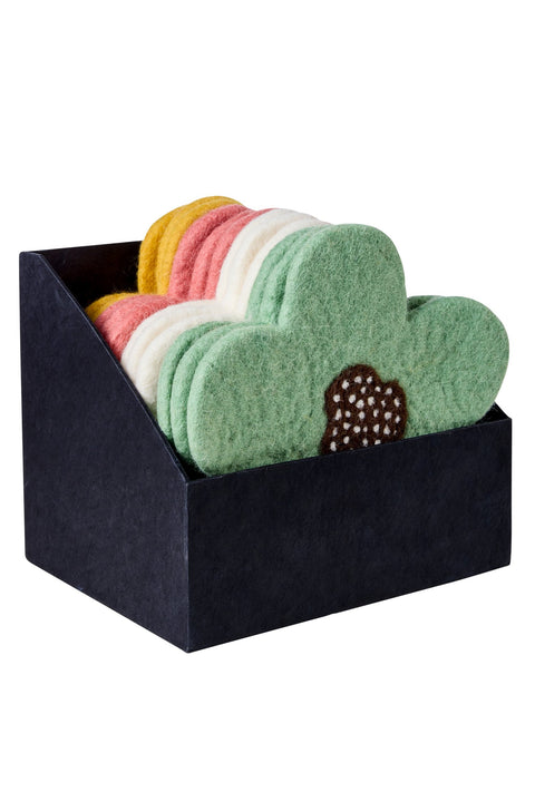 MOMO - SOTTOPENTOLA FIORE FELTRO SET 1/12 CON DISPLAY