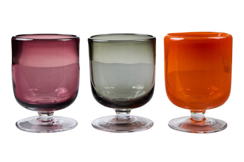 MEZCAL - CALICI VINO COLORI ASSORTITI SET 1/6