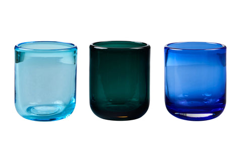 MEZCAL - BICCHIERI ACQUA COLORI ASSORTIT SET 1/6