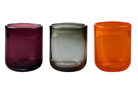 MEZCAL - BICCHIERI ACQUA COLORI ASSORTIT SET 1/6