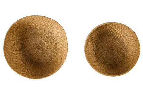 BAGUETTE - CESTINE SET 1/2 MARRONE CHIARO