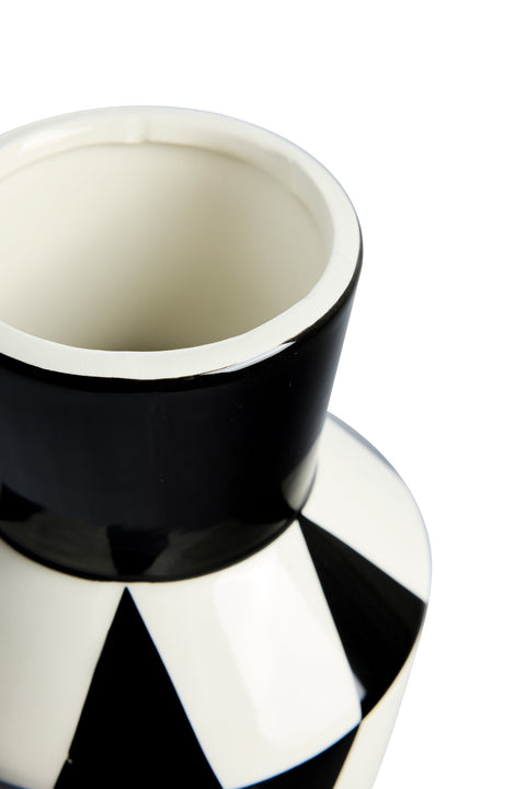 AGAIN - VASO BIANCO E NERO