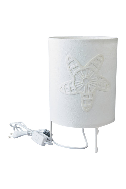 HAMILTON - LAMPADA DA TAVOLO CON DECORO STELLA MARINA