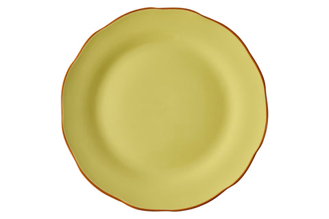 FUORI MENU - PIATTO PIANO GIALLO SMERLO ARANCIO