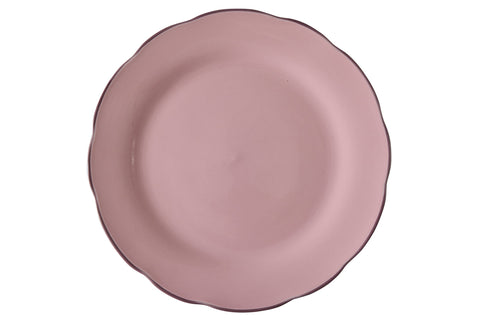 FUORI MENU - PIATTO PIANO ROSA SMERLO LAVANDA