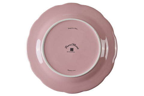 FUORI MENU - PIATTO PIANO ROSA SMERLO LAVANDA