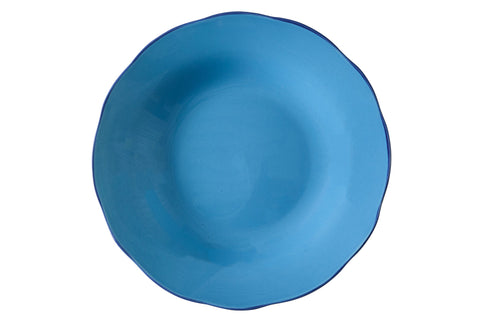 FUORI MENU - PIATTO FONDO AZZURRO SMERLO BLUE