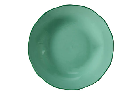 FUORI MENU - PIATTO FONDO VERDE SMERLO VERDE