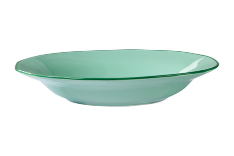 FUORI MENU - PIATTO FONDO VERDE SMERLO VERDE