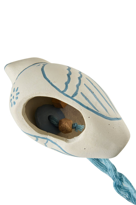 COMOVAI - DECOR UCCELLINO TERRACOTTA