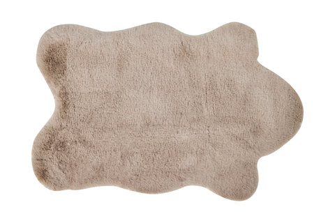 FLODIN - TAPPETINO PELLICCIA SINTETICA MARRONE