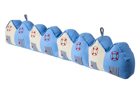 Paraspifferi Cabine Azzurro - Cotone e Sabbia 87x8x15 cm