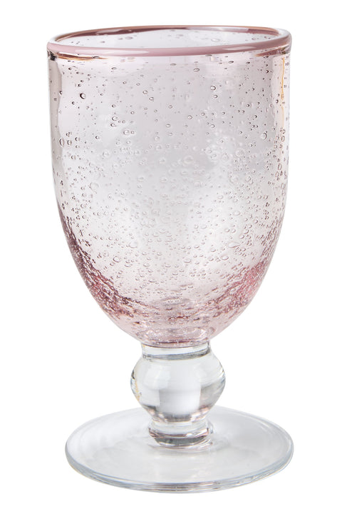 OFF MENU - PINK GLASS WITH LAVENDER RIM