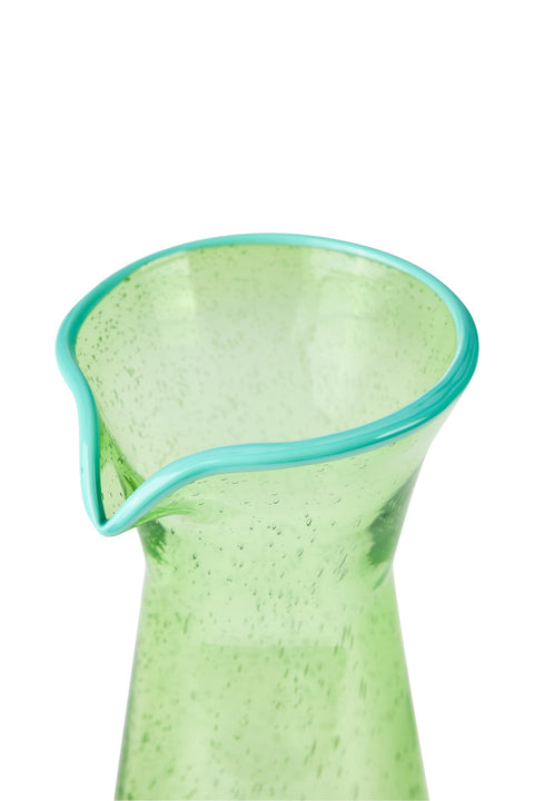 OFF MENU - GREEN CARAFE WITH GREEN RIM
