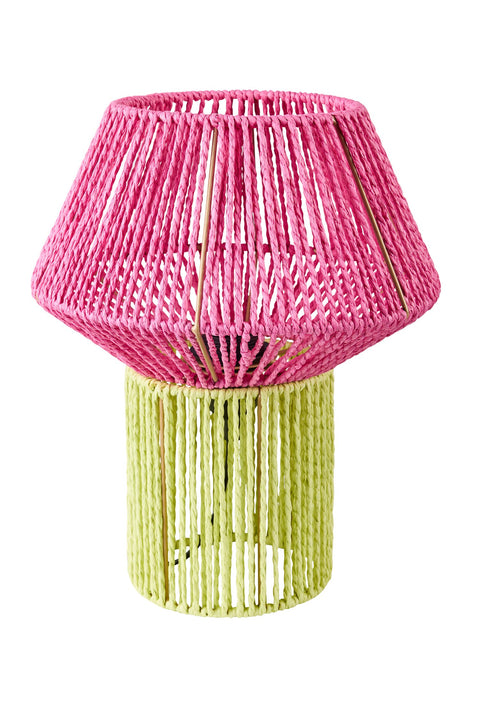 JAMAICA - FUCHSIA AND GREEN MULTIPURPOSE TABLE LAMP