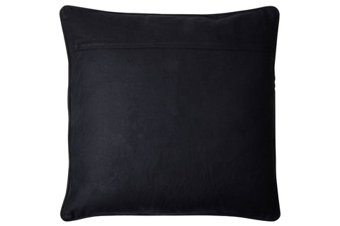 EMBROIDERY - CUSCINO RICAMATO BIANCO E NERO