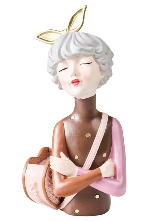 ROSAURA - BUSTO DONNA CON BORSA PORTA OGGETTI A TRACOLLA