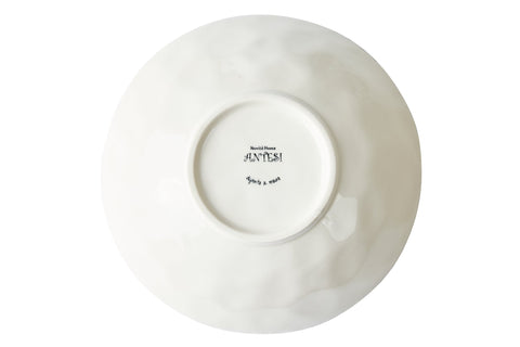 ARTEMISIA - PIATTI FONDI BORD.SMERLO FIORI DIPINTI A MANO 1/4ASS