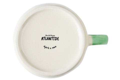 ATLANTIDE - TAZZA DIPINTA A MANO TARTARUGA