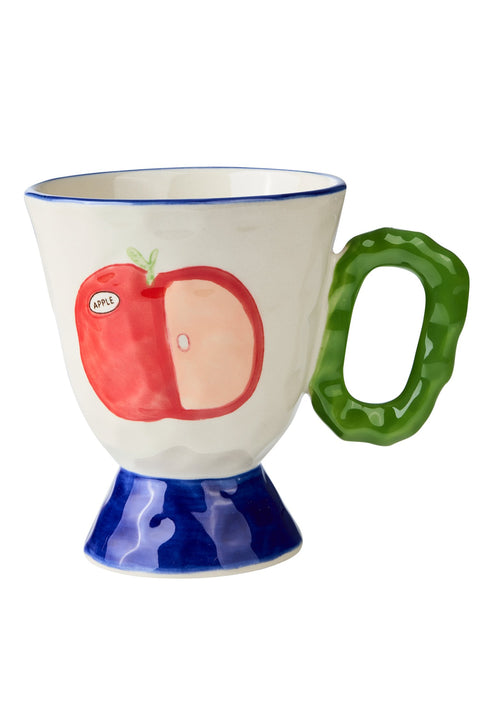 ARCIMBOLDO - MUG DIPINTO A MANO MELA