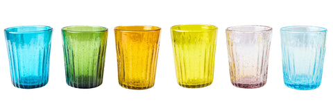 CARIOCA - BICCHIERE SET 1/6 COLORI ASSORTITI