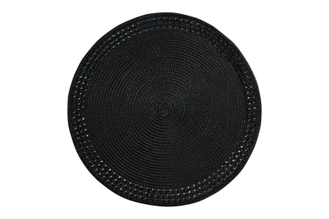 FILET - TRENZA INDIVIDUAL CON ENCAJE 1/4 NEGRO