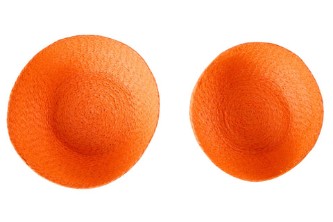 BAGUETTE - CESTINI SET 1/2 ARANCIONE