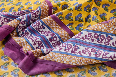 Mezzero Multicolore in Cotone 270x270cm - PESCHICI