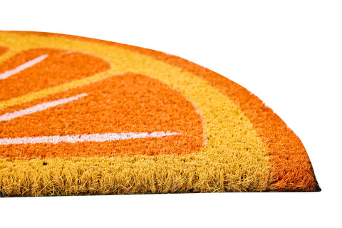 COCO DOOR MAT - ZERBINO SEMICERCHIO FETTA ARANCIA