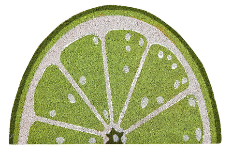 COCO DOOR MAT - ZERBINO SEMICERCHIO FETTA LIME