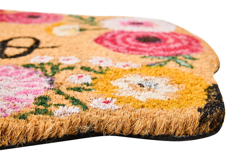COCO DOOR MAT - ZERBINO HELLO CON ROSE