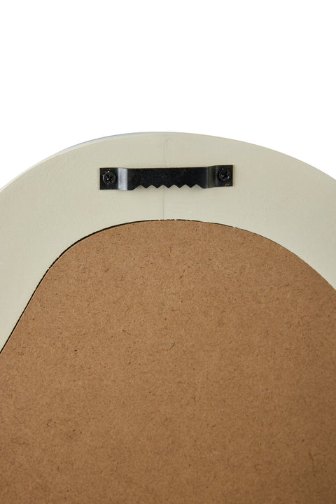 SANABRIA - SPECCHIO BEIGE ONDULATO