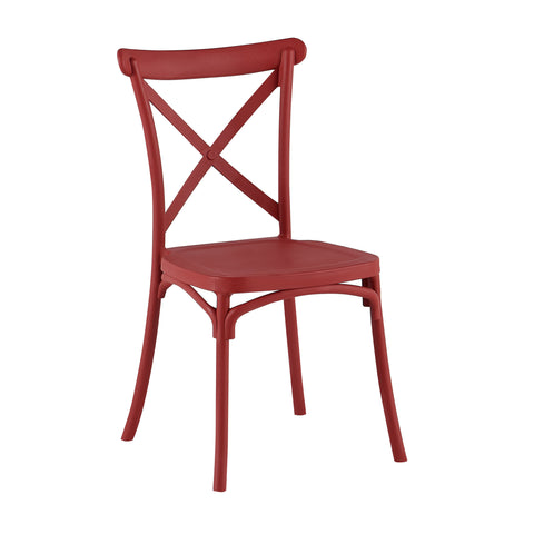 PITAGORA - SEDIA RUSTI CON SCHIENALE X IN PP