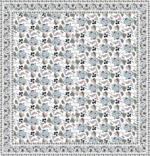 PAROS - MEZZERO 250X260 BIANCO, MARRONE, AZZURRO