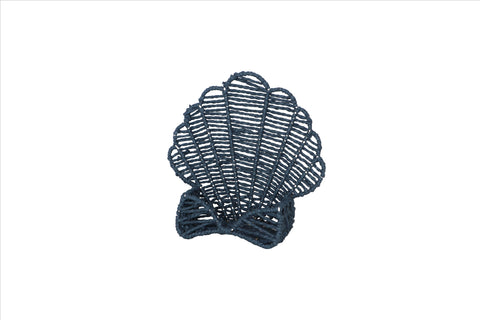 COQUILLE - Blue Seashell Napkin Holder
