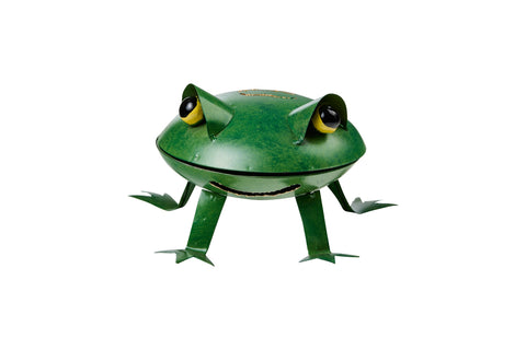 Green Iron Mosquito Coil Holder Frog